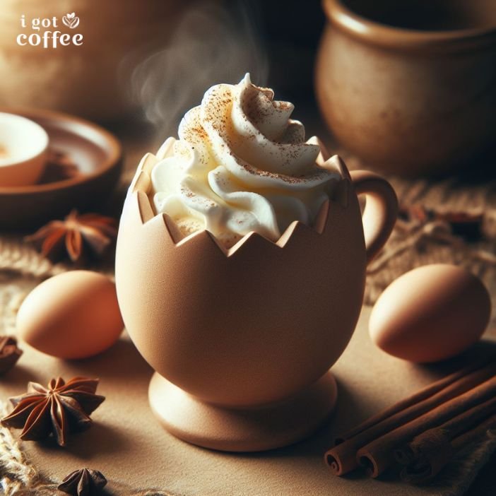 how to prepare egg coffee
